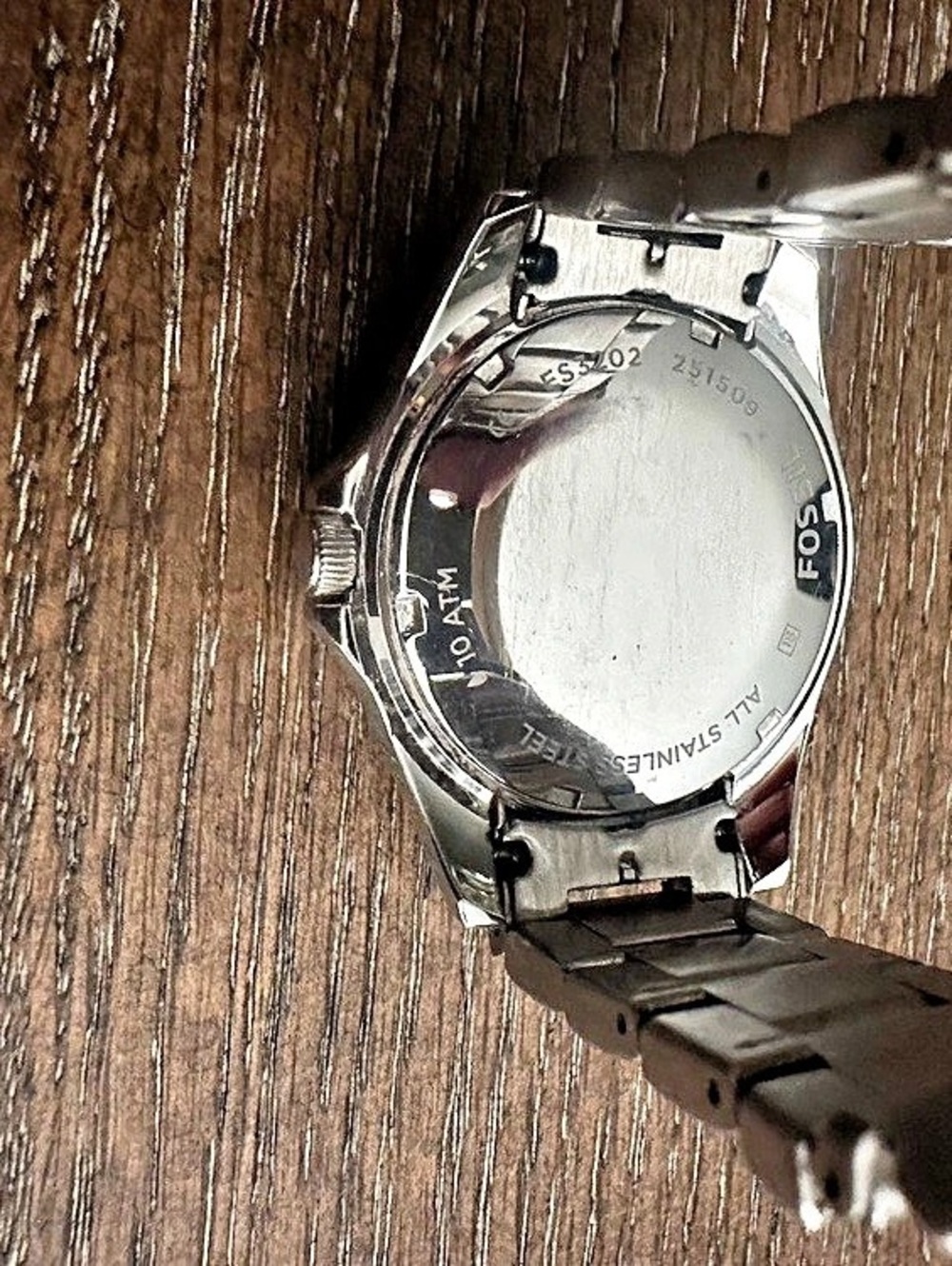 Fossil Riley Multi-Function Crystal Watch ES3202 Silver - Picture 7 of 8